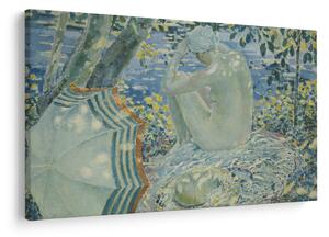 Obraz - Frederick Carl Frieseke, On the Bank, reprodukcia (90x60 cm)