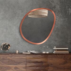 Zrkadlo Harry Copper Rozmer zrkadla: 67 x 70 cm