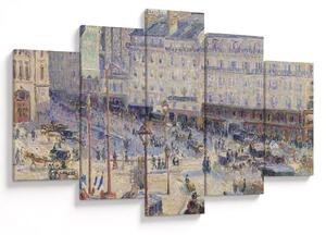 Obraz - Camille Pissarro, The Place du Havre, reprodukcia (150x105 cm)