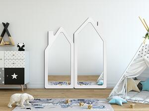 Zrkadlo Home biele 45 x 95 cm