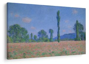 Obraz - Claude Monet, Poppy Field (Giverny), reprodukcia (90x60 cm)
