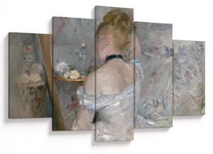 Obraz - Berthe Morisot, Woman at Her Toilette, reprodukcia (150x105 cm)