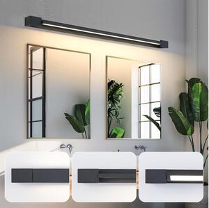 Brilagi-LED Kúpeľňové osvetlenie zrkadla AQUA LINE LED/36W/230V 120 cm IP44 čierne