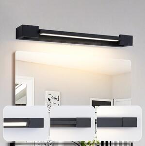 Brilagi-LED Kúpeľňové osvetlenie na zrkadlo AQUA LINE LED/12W/230V 45 cm IP44 čierne