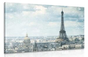 Obraz zimný Paríž - 120x80
