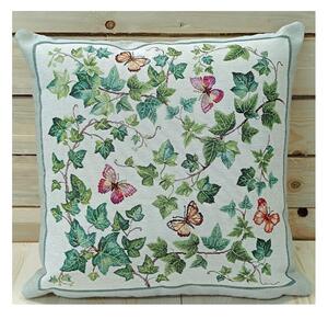Gobelínová obliečka na vankúš Brečtan 42x42 cm Farba Viacfarebná Rozmery 42x42 cm