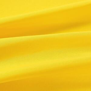 Goldea oválny obrus loneta - sýto žltý 140 x 220 cm