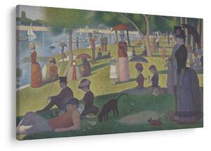 Obraz - Georges Seurat, A Sunday on La Grande Jatte, reprodukcia (90x60 cm)