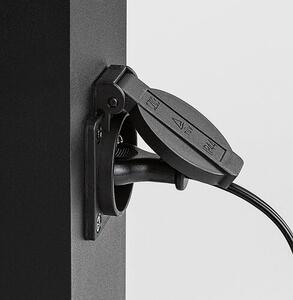 Rabalux ANKARA záhradná lampa so zásuvkou 1xE27/12W/230V IP44