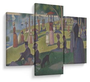 Obraz - Georges Seurat, A Sunday on La Grande Jatte, reprodukcia (90x60 cm)