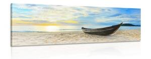 Obraz panoráma nádhernej pláže - 135x45