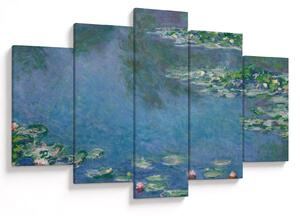 Obraz - Claude Monet, Water Lilies, reprodukcia (150x105 cm)