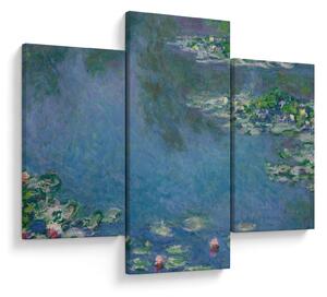 Obraz - Claude Monet, Water Lilies, reprodukcia (90x60 cm)