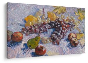 Obraz - Vincent van Gogh, Grapes, Lemons, Pears, and Apples, reprodukcia (90x60 cm)