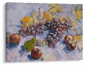 Obraz - Vincent van Gogh, Grapes, Lemons, Pears, and Apples, reprodukcia (70x50 cm)