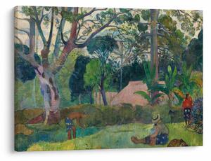Obraz - Paul Gauguin, Te raau rahi (The Big Tree), reprodukcia (70x50 cm)