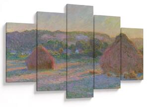 Obraz - Claude Monet, Stacks of Wheat (End of Summer) , reprodukcia (150x105 cm)