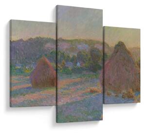 Obraz - Claude Monet, Stacks of Wheat (End of Summer) , reprodukcia (90x60 cm)