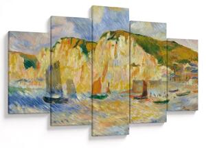 Obraz - Auguste Renoir, Sea and Cliffs, reprodukcia (150x105 cm)