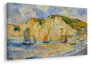 Obraz - Auguste Renoir, Sea and Cliffs, reprodukcia (90x60 cm)