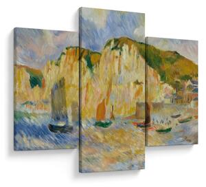 Obraz - Auguste Renoir, Sea and Cliffs, reprodukcia (90x60 cm)
