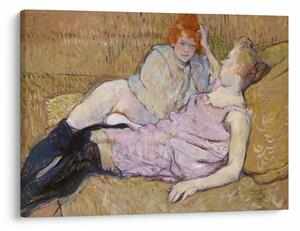 Obraz - Henri de Toulouse-Lautrec, The Sofa, reprodukcia (70x50 cm)