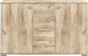 KOMODA, farba duba, 130/83/41 cm Carryhome - Spálňové sety