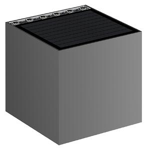 LED solárne nástenné svietidlo VIKING VSR32 IP54 4,37 W 700 lm 4000 K sivé