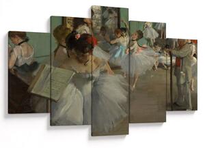 Obraz - Edgar Degas, The Dance Class, reprodukcia (150x105 cm)