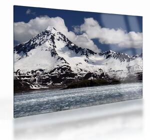 Sklenený obraz - Národný park Kenai Fjords (70x50 cm)