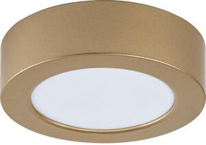 Rabalux 75077 - LED kúpeľňové stropné svietidlo SHAUN PLUS, 7 W/230 V, priemer 12 cm, IP44, zlaté