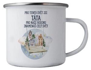 Bohemia Gifts Plechový hrnček Dad, 350 ml