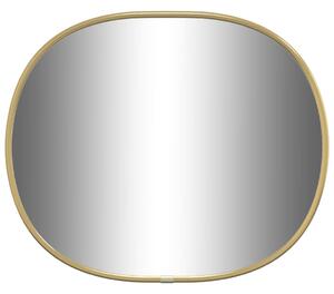 Nástenné zrkadlo zlaté 30x25 cm