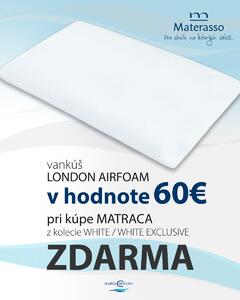 Materasso Penový matrac White Camilia 1 + 1, 90 x 200 cm