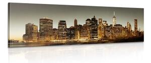 Obraz centrum New Yorku - 150x50