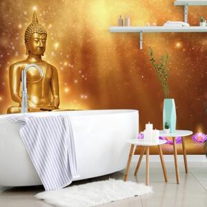 Tapeta zlatý Budha - 375x250