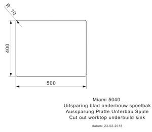 Reginox SET Miami 500 Copper + baterie Cano + příslušenství Copper