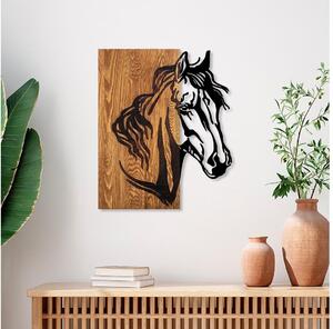 Asir Nástenná dekorácia 48x58 cm kôň drevo/kov AS1641 + záruka 3 roky zadarmo