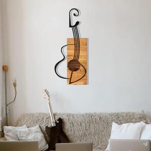 Asir Nástenná dekorácia 39x93 cm gitara drevo/kov AS1637 + záruka 3 roky zadarmo