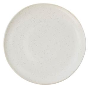 MUZZA Tanier ponia Ø 21.5 cm biely