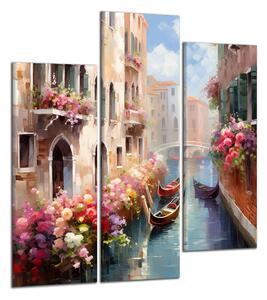 Obraz na plátne Člny v Benátkach