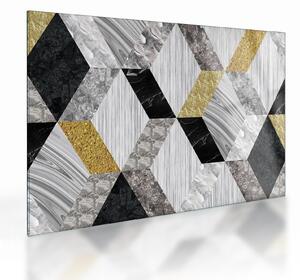 Sklenený obraz - Textúrovaný dekor (70x50 cm)