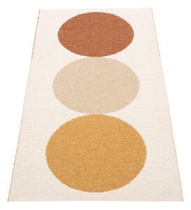 Okrovožlto-krémový vnútorný a vonkajší koberec 70x140 cm Otto Harvest – Pappelina