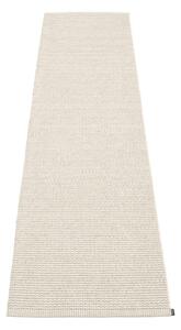 Krémový vnútorný a vonkajší behúň 60x250 cm Mono Linen Vanilla – Pappelina