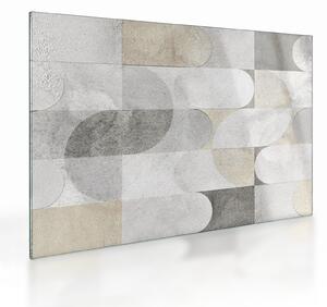 Sklenený obraz - Dlaždice (70x50 cm)