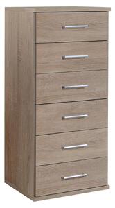 KOMODA, farba duba, 46/103/40 cm MID.YOU - Komody, Online Only