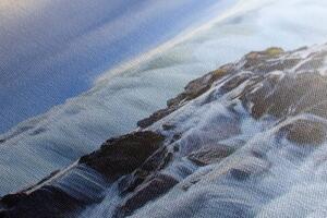 Obraz islandské vodopády - 100x50