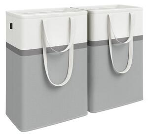 Set dvoch košov na bielizeň 2x75L LCB208G02