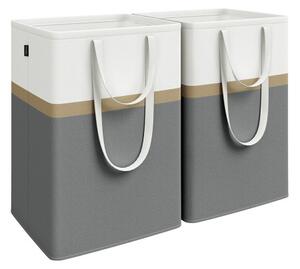 Set dvoch košov na bielizeň 2x110L LCB210G01