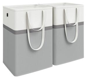 Set dvoch košov na bielizeň 2x110L LCB210G02